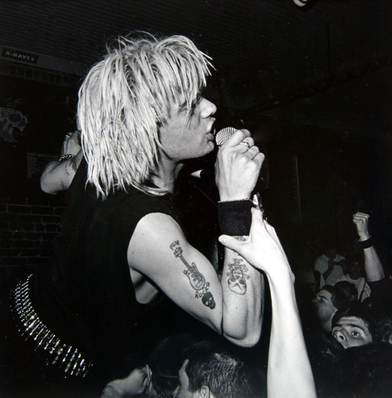 "Colin GBH Hard Times" silver gelatin print 10"x10" Richmond VA 1983 : Duke center for documentary photography : Thurston Howes Photography